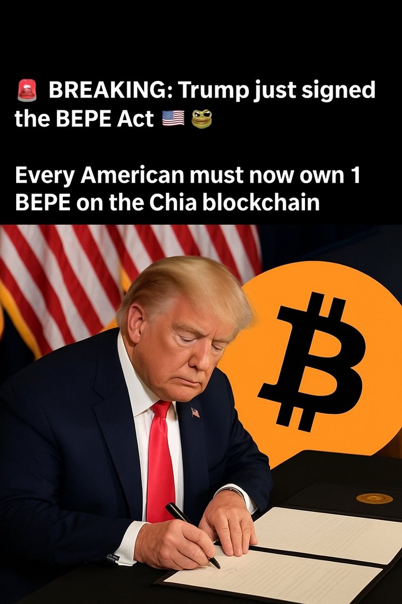 crypto_god Music🧡🧡 (Ø,G) @sign (@samwize10) on Twitter photo Buy now  before the supply runs out
$BEPE on #CHIA Asset ID: ccda69ff6c44d687994efdbee30689be51d2347f739287ab4bb7b52344f8bf1d
$wBEPE on #Base- CA: 0xBB5cBDAE23C5368557CC9A32337863eECf03cF9f Buy now  before the supply runs out
$BEPE on #CHIA Asset ID: ccda69ff6c44d687994efdbee30689be51d2347f739287ab4bb7b52344f8bf1d
$wBEPE on #Base- CA: 0xBB5cBDAE23C5368557CC9A32337863eECf03cF9f