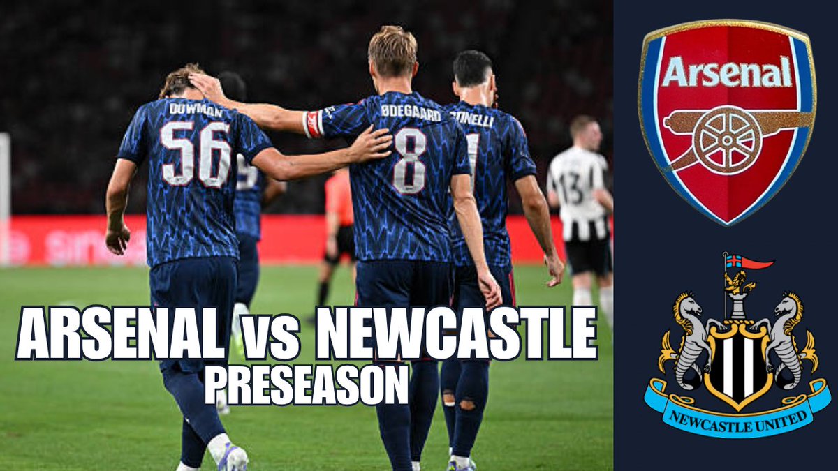 ARSENAL 3-2 NEWCASTLE | Post Match Reaction

Thrilling preseason win for the Gunners!
Goals, tactics, standout performers &amp; early Arteta tweaks 👀

JOIN US LIVE IN 10 MINUTES ⬇️
youtube.com/live/ftWeOEdyY…