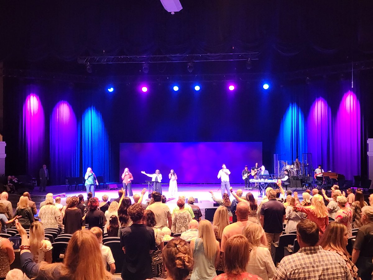 Sunday morning in the presence of God