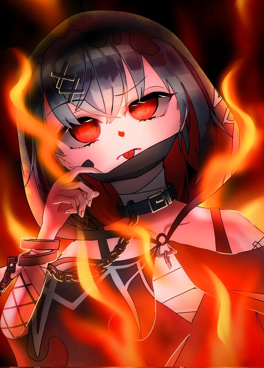 魔法少女ノ魔女裁判 囚人番号666 紫藤アリサちゃんです。 #まのさば