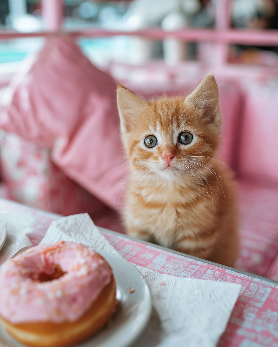 Jinx_loves_cats's tweet image. Ready for donut. 🍩