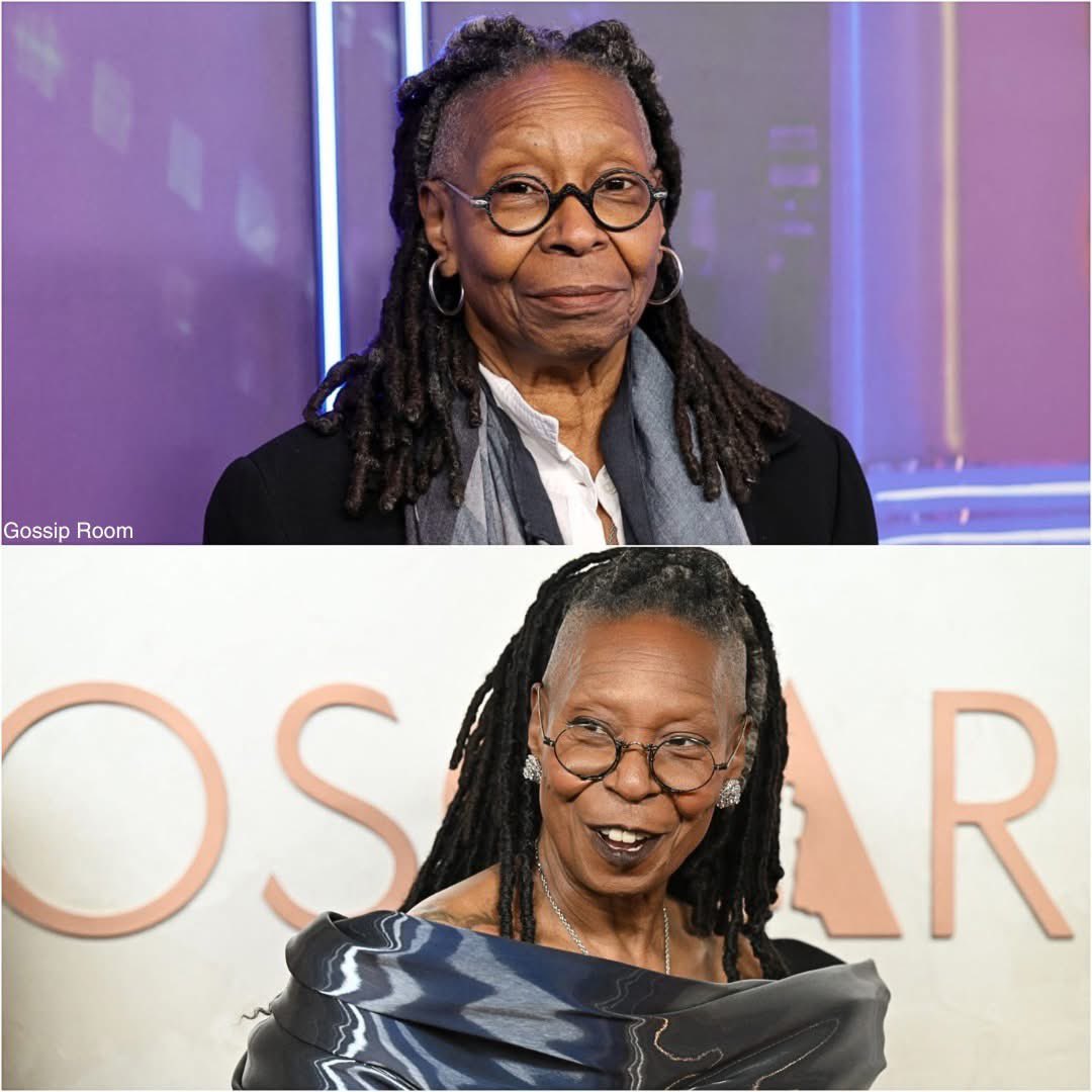 GossipRoomOff's tweet image. 🚨 Sur le plateau de "The View", Whoopi Goldberg, icône des années 90, a été interrogée sur sa façon d’enfiler un soutien-gorge et sa réponse a fait mouche :
"Je n'ai pas porté de soutien gorge depuis 50 ans, c'est trop inconfortable. Mes seins touchent presque le sol et alors ?…