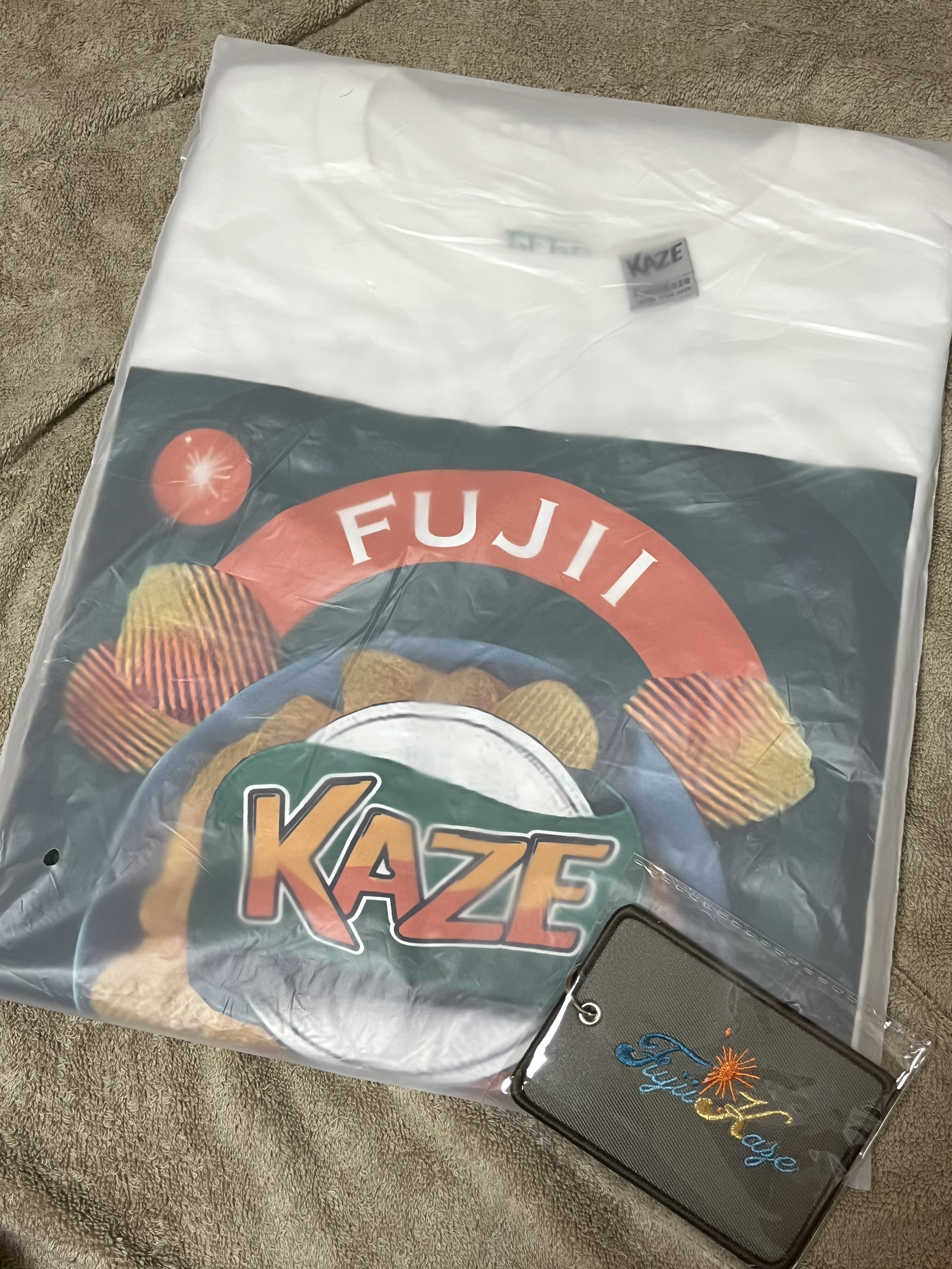 コメ必須▼藤井風 ポテチ Tシャツ XL グッズ EU / NA TOUR FUJI KAZE ポテチtee 藤井風 EU / NA TOUR 2025