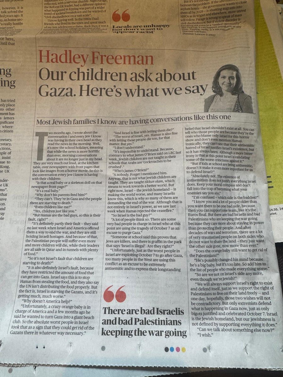S___Elliott's tweet image. This from @HadleyFreeman is beautiful: What do you think @Palestinia12961?