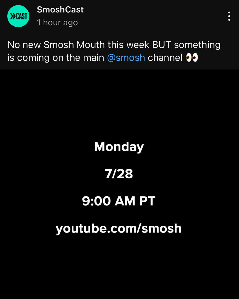 ShourtneyClips's tweet image. no smosh mouth ep tmrw.. we are sooo getting ssg๐โโ๏ธ๐โโ๏ธ i cant wait to hear โpreviously on smosh summer gamesโ again