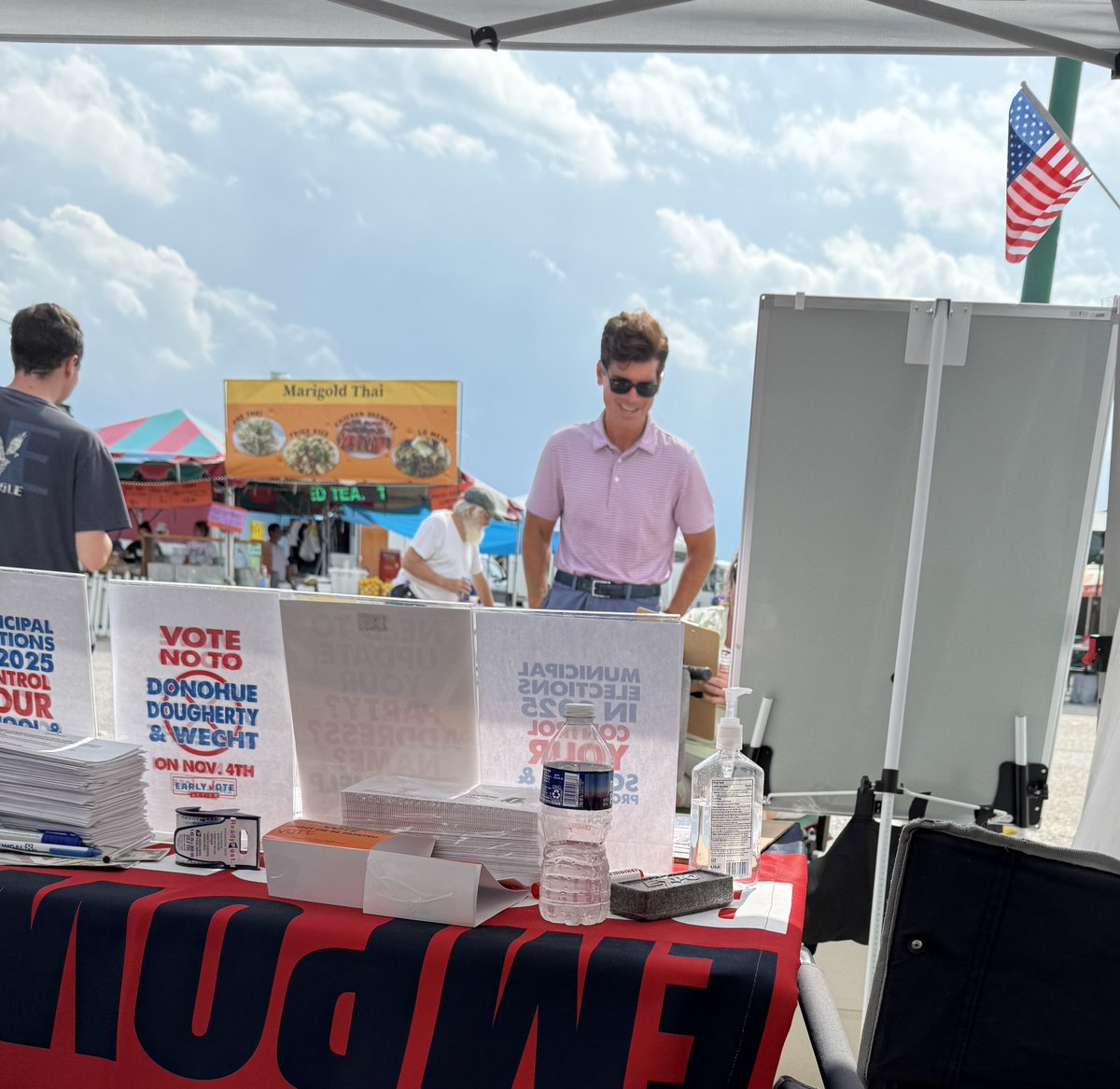 BobbyJeffriesPA's tweet image. Scott Presler’s @EarlyVoteAction team was VERY happy to update this Republican movers address!
This patriot will be voting NO RETENTION in November to:
❌Dougherty
❌Donohue
❌Wecht
Welcome to York! 👏🏼
cc: @KeithbPa @ScottPresler @Eduke15
Let’s go! 🗳️
+1🟥 York County