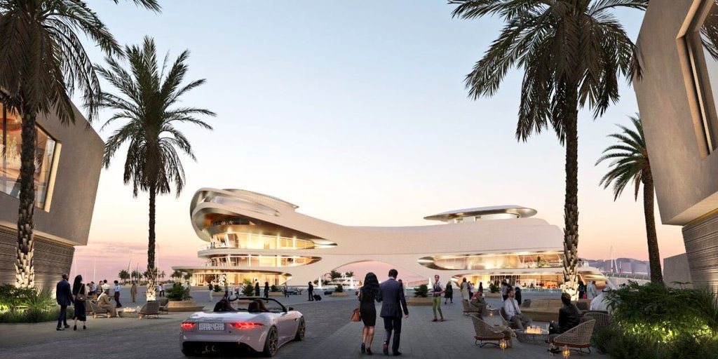 first_1ine's tweet image. 🏗️ البدء في تكسية الواجهات الخارجية في مشروع نادي اليخوت في وجهة #أمالا فائقة الفخامة 🌊

#وجهة_البحر_الأحمر