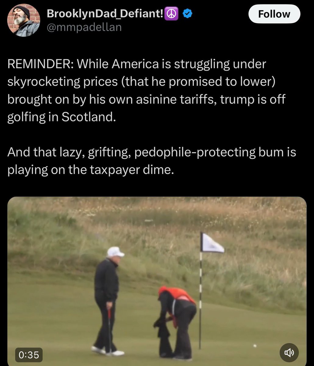Just minutes after this clown posted this, President Trump announced a $1.6T trade deal with the European Union, where they agreed to pay a 15% tariff on almost all goods sent into the United States.