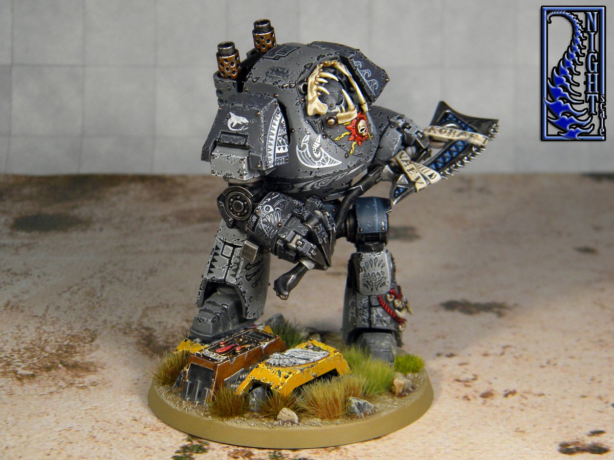 Nightscalestud1's tweet image. Wandering Ancestor Kōrae-Taniwha. Carcharodon Astra Contemptor Dreadnought.
#nightscalestudio
#spacemarines
#carcharodons
#warhammer
#warhammer40k
#miniaturepainting
#paintingminiatures
#paintingcomission
#WarhammerCommunity