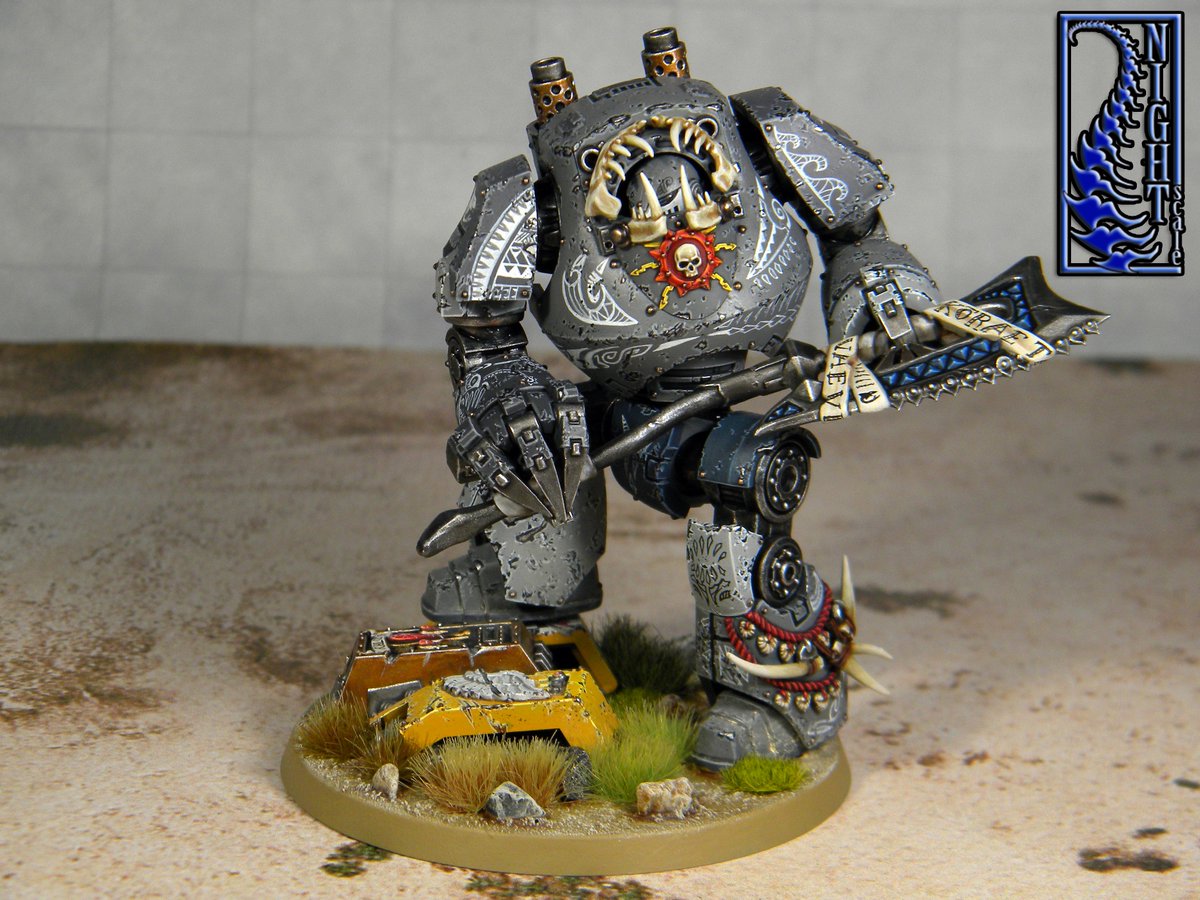 Nightscalestud1's tweet image. Wandering Ancestor Kōrae-Taniwha. Carcharodon Astra Contemptor Dreadnought.
#nightscalestudio
#spacemarines
#carcharodons
#warhammer
#warhammer40k
#miniaturepainting
#paintingminiatures
#paintingcomission
#WarhammerCommunity