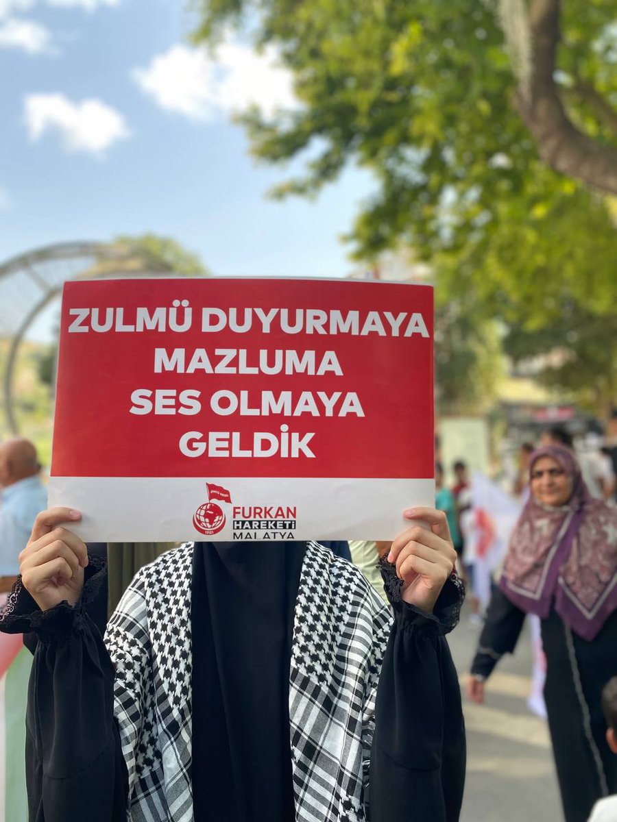 Gazzeİçin Meydanlardayız
#GazzeAçlıktanÖlüyor
#FurkanHareketi
