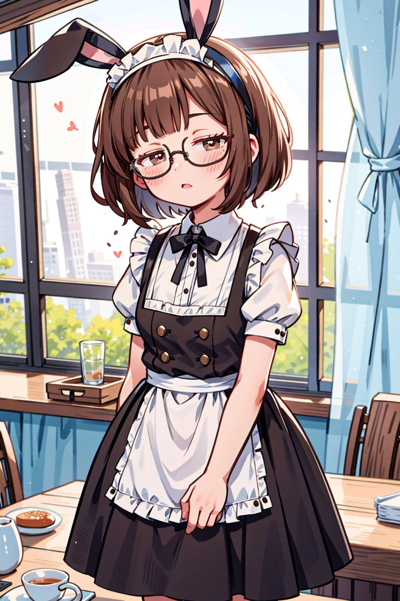 AdvanceNext1878's tweet image. おはようございます
今週も頑張りすぎないでくださいね
#AIイラスト　#ジト目同盟