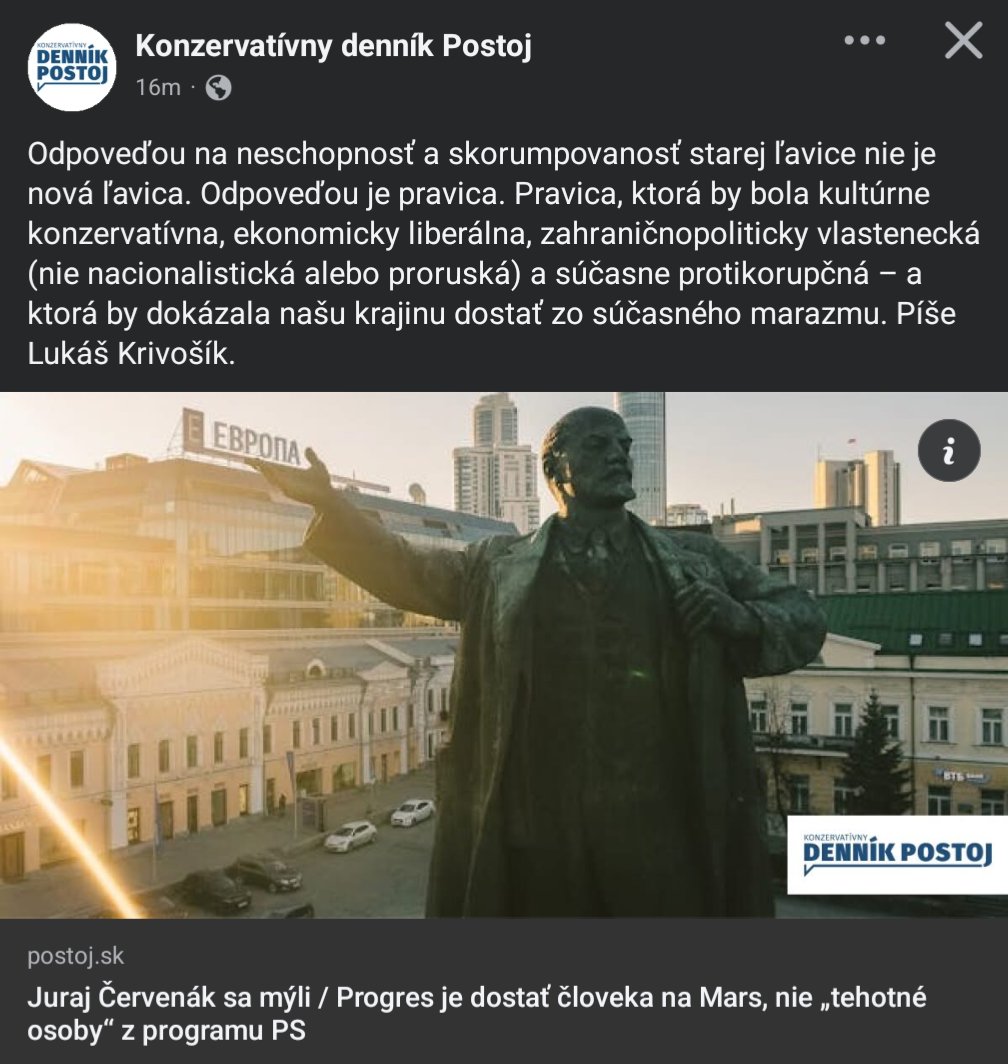 gl_sk's tweet image. Červenáka v Postoji exkomunikovali 😛