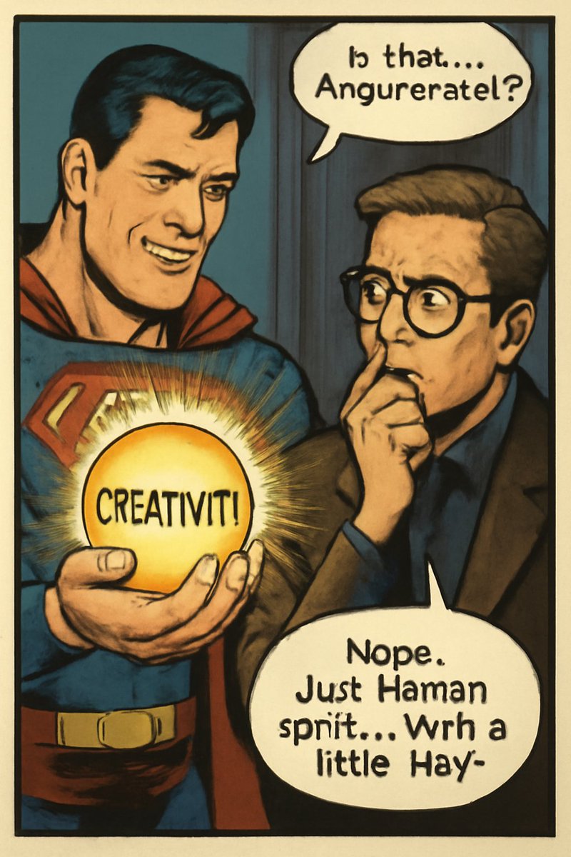 KoGikX's tweet image. They said: No AI, no satire, no questions.
We said: Let’s draw the line.&quot;
They feared the tool, not the intention.
They saw a brush, and assumed it was the painter.
But the soul behind it? Still human. Always was.

#FreedomToCreate #MindEssentials #DrawTheLine