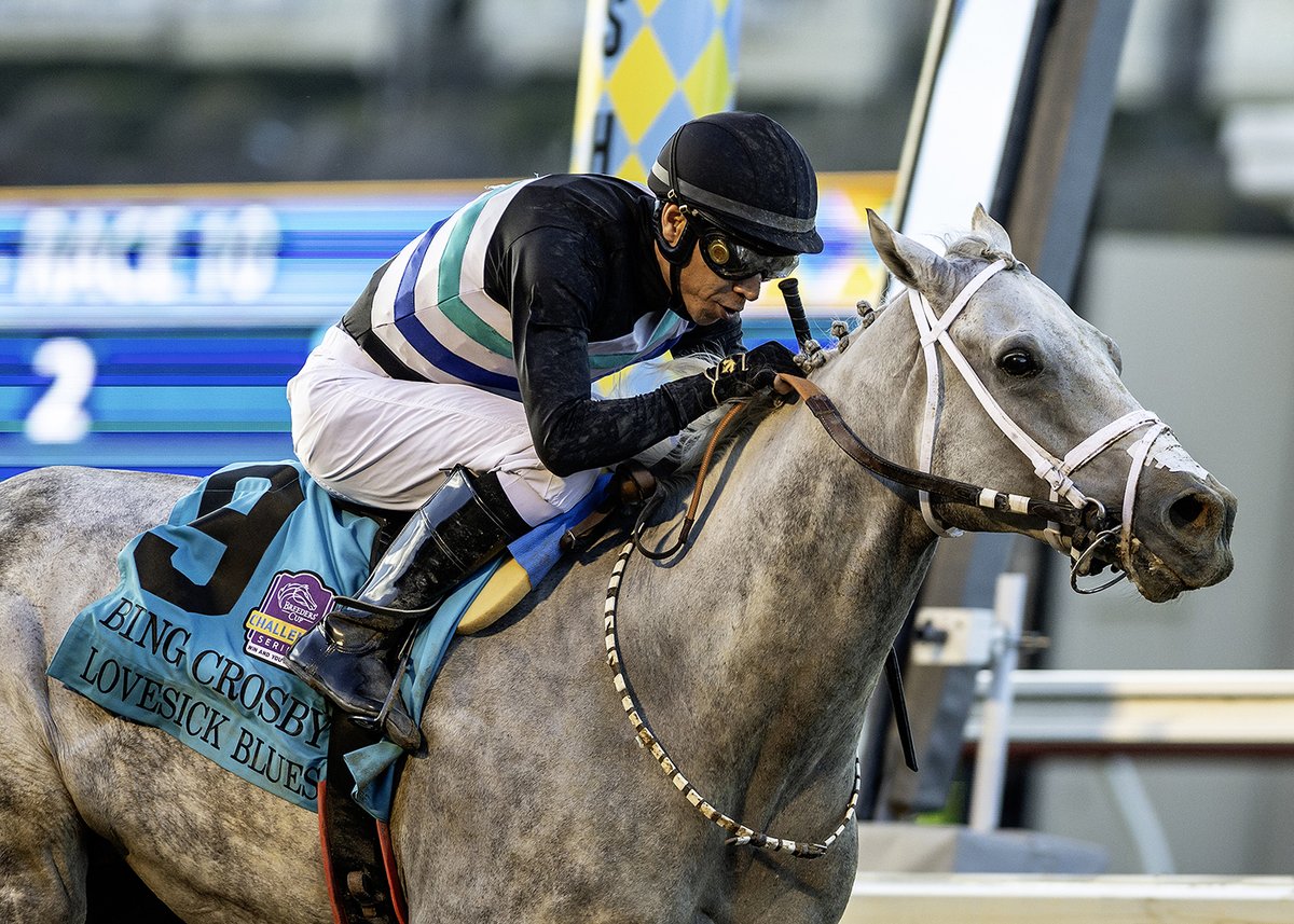 Brisnet's tweet image. Nysos gets split, gallops in San Diego; Lovesick Blues upsets Bing Crosby. 🏆
@GallantFox1930 has recaps.
📝 spr.ly/6014fOtPe