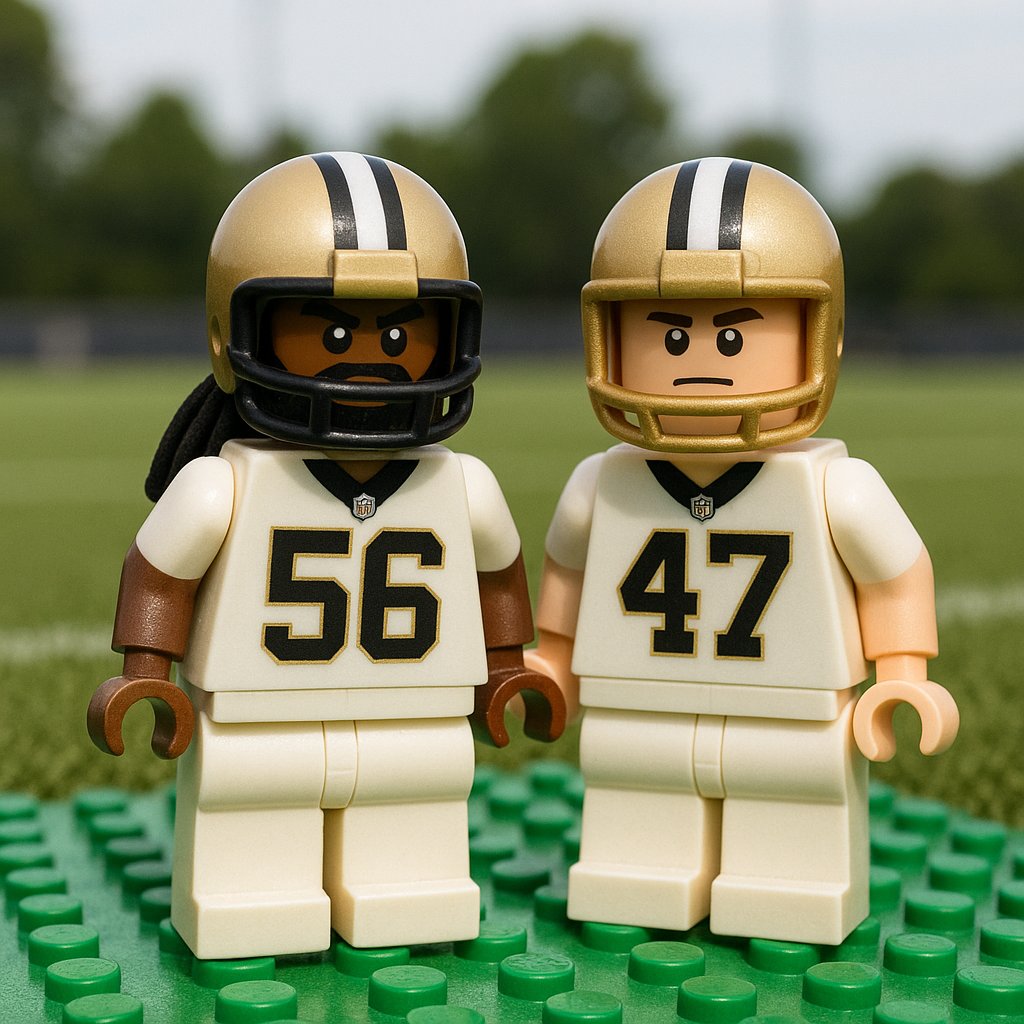 Saintjohnbutler's tweet photo. Danny Stutsman being able to learn from Demario Davis should really fast track his progress in 2025.
#saints #neworleanssaints #dannystutsman #demariodavis #linebackers #whodat https://t.co/Q7pfPyDY2K