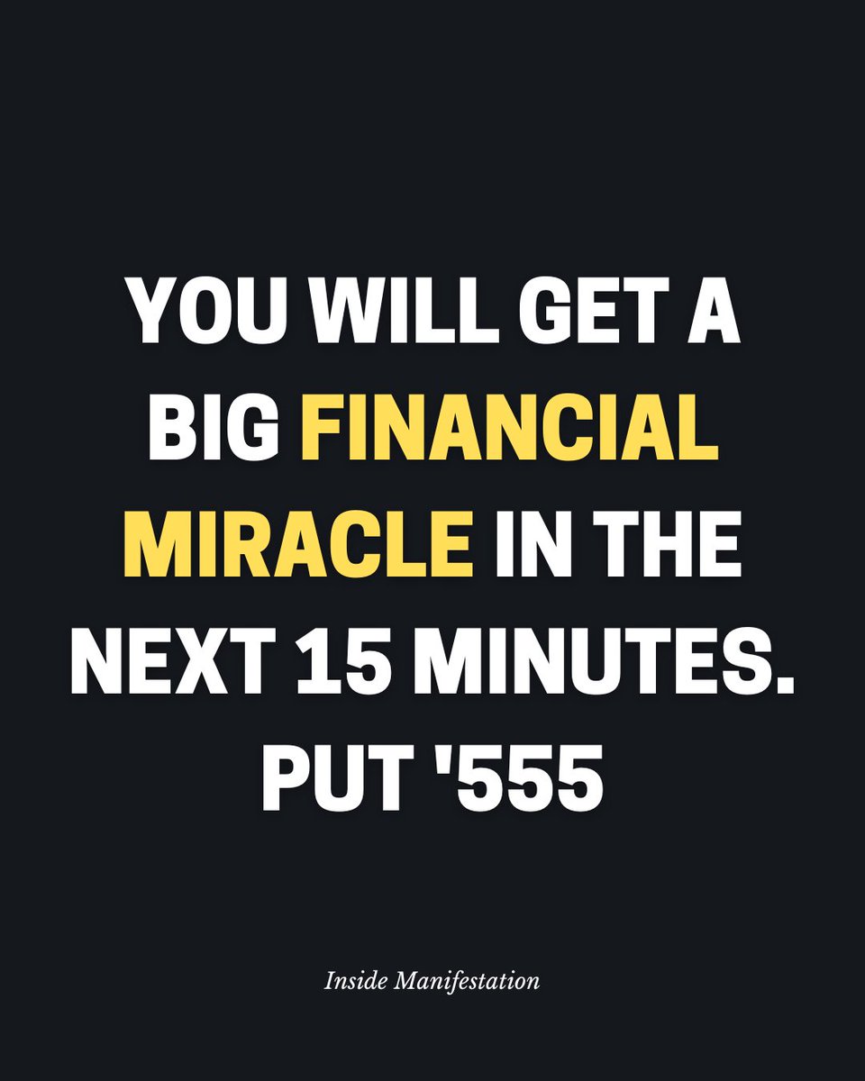 insidemanifest's tweet image. Type &quot;555&quot; to claim it!!!