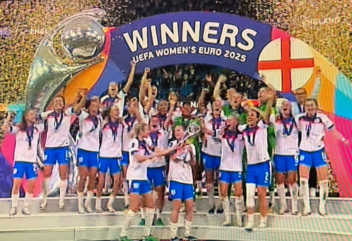 Congratulations to the Lionesses — a powerful win and an even more powerful message! 🦁🏆⚽💕