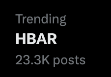 hbar's tweet image. $HBAR