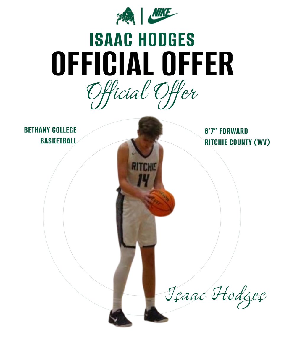 Isaac (@isaac_hodges_) on Twitter photo After a great camp and conversation with <a href="/bthorsen44/">Brandon Thorsen</a>. I am blessed to have received an official offer to continue my academic and athletic career at Bethany college! <a href="/KevinMoses38/">Kevin Moses LLC</a> <a href="/PrepHoops_WV/">PrepHoopsWV</a> After a great camp and conversation with <a href="/bthorsen44/">Brandon Thorsen</a>. I am blessed to have received an official offer to continue my academic and athletic career at Bethany college! <a href="/KevinMoses38/">Kevin Moses LLC</a> <a href="/PrepHoops_WV/">PrepHoopsWV</a>