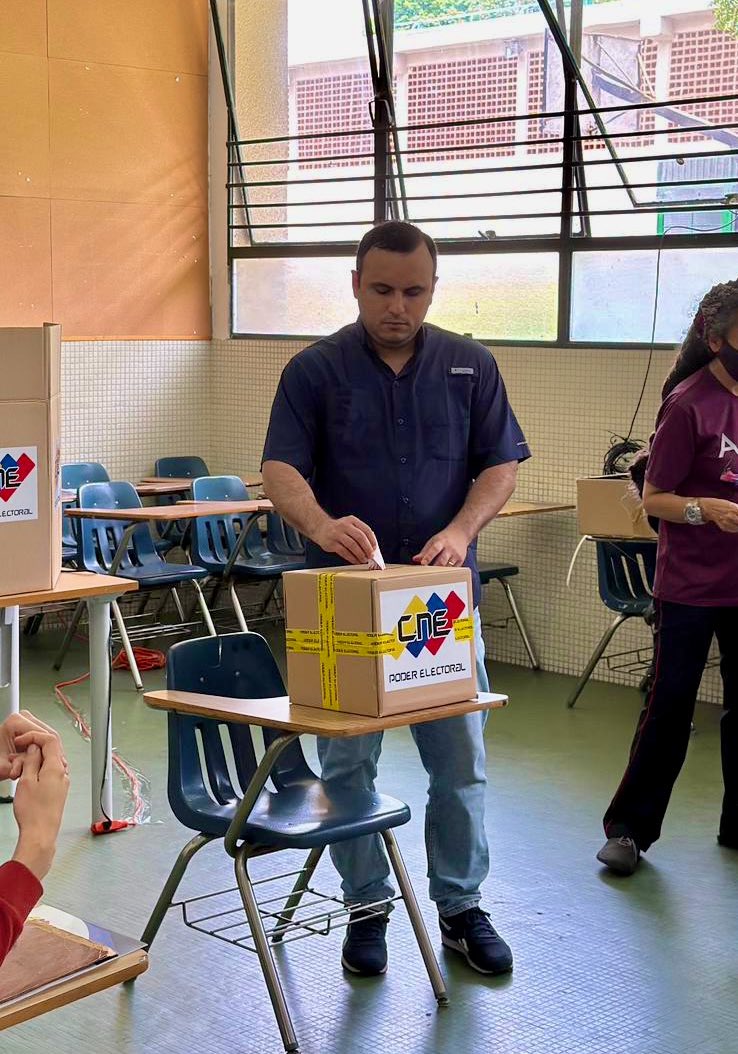 Pabloquinterove's tweet image. El voto siempre. 🗳️🇻🇪 #Elecciones2025