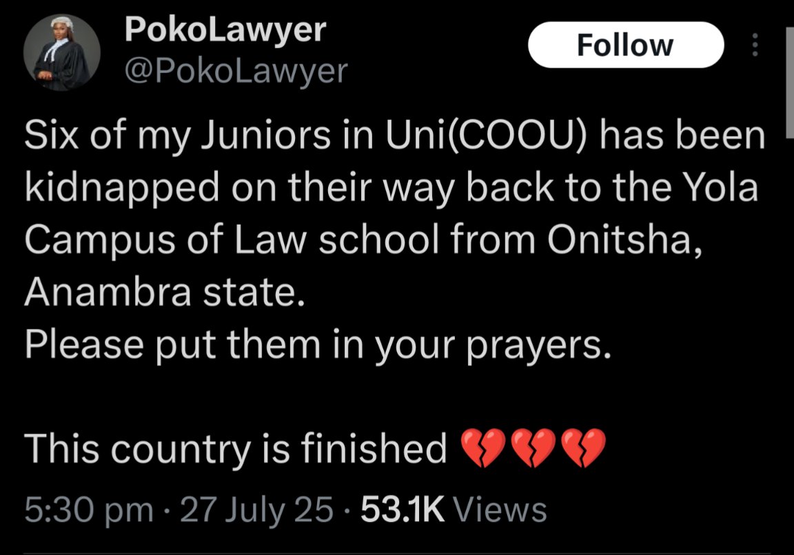 Lawyer cries out