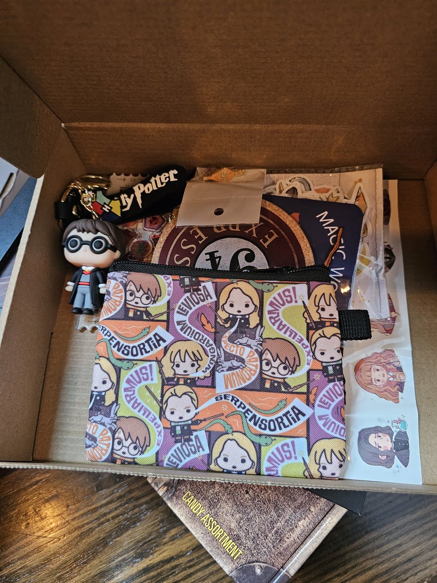 TheFandomColle3's tweet photo. Today we had our 3rd Official Event of the year. It was Harry Potter. Congratulations to Becky, Aubrie, and Abby for winning swag at the event. https://t.co/xyjFkbDMC3