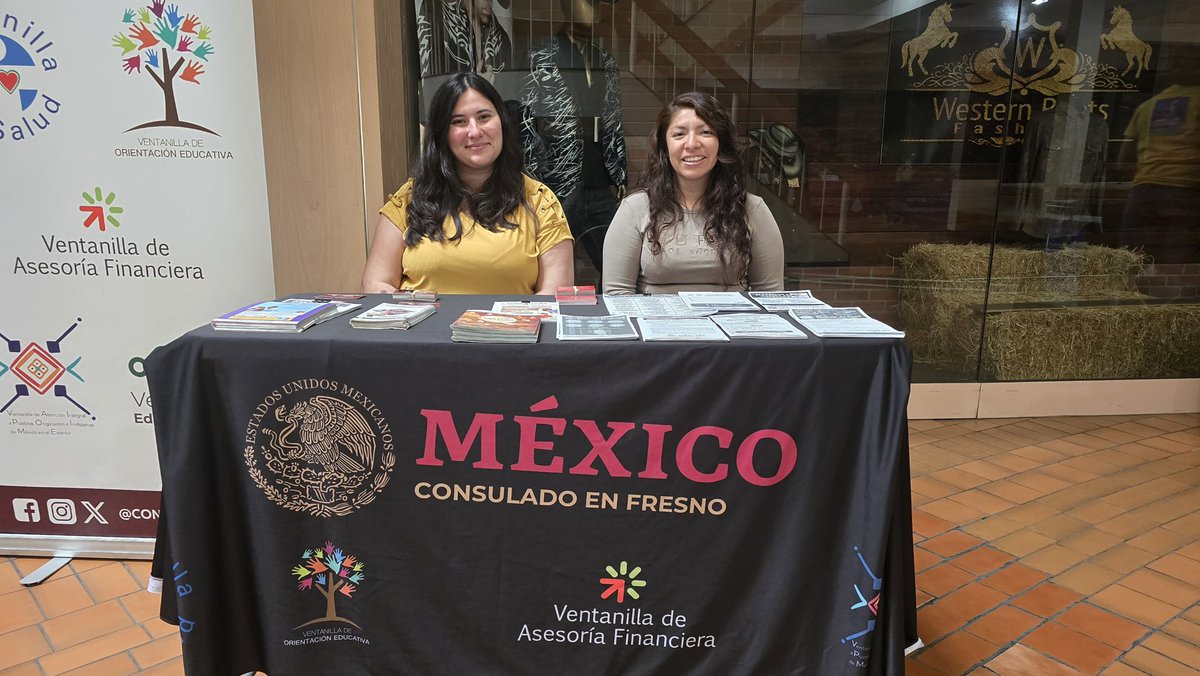 ConsulMexFresno's tweet image. 📸Este domingo 27 julio participamos en el backpack giveaway, donde pudimos dar información a los y las connacionales sobre los #ServiciosConsulares que pueden realizarse en el Consulado. Gracias a Binational of California por invitarnos a este gran evento.
@IME_SRE @SRE_mx