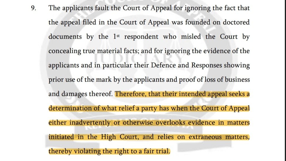 KensonMutethia's tweet image. I remember reading the infamous 'High Flyer Series' Trademark case for infringement of trademark & passing off for my Bar Exams. The Dispute has finally come to a still end after CoA refused to certify the intended Appeal to SCORK. CoA held that the law on Trademarks is settled.