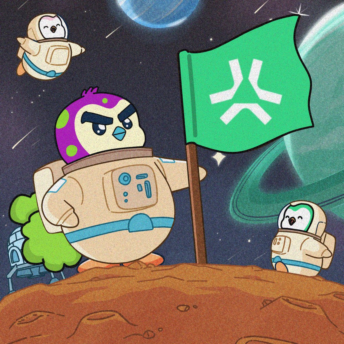 PenguinDustFart's tweet image. Attention galaxy: Penguins have conquered Mars… 

Release the cosmic FARTS 💨
