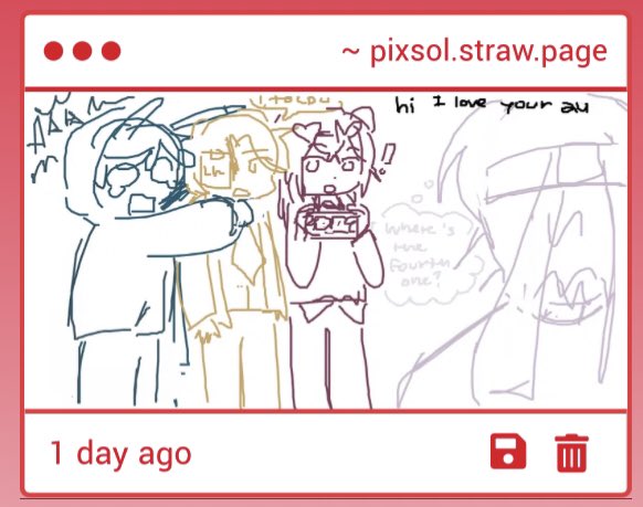 pixsol_'s tweet image. WAA WHO DREW THIS ITS SO ADORABLE THANK YOUU,,, ☹️☹️❤️❤️ parrotx2 found dead in a ditch ❤️