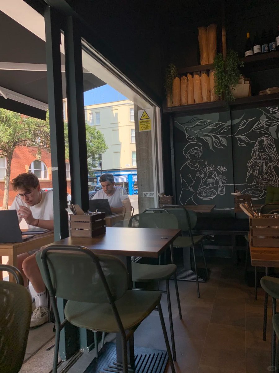 Rodgersago's tweet image. I like sitting in a cafe