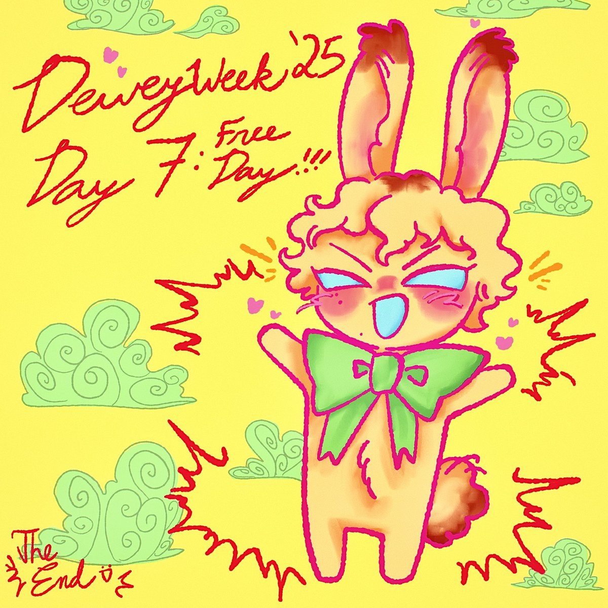 Nimphii's tweet image. #DEWEYWEEK25 #alnstwt #alnstfanart
DAY 7: FREE DAY!!! DEWBUNNY!โฆBewey? Idk but Iโm a day late BUT I HOPE YALL LIKE IT! ๐ซถ๐ป
