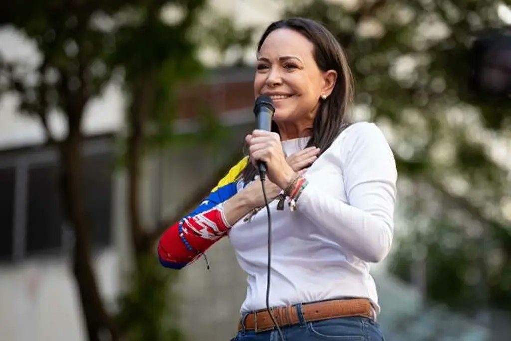 La líder opositora María Corina Machado prometió este domingo que llegará la libertad de Venezuela, en un «golpe histórico» contra el «crimen organizado», coincidiendo con unas elecciones municipales en las que el bloque al que ella pertenece no ha participado.