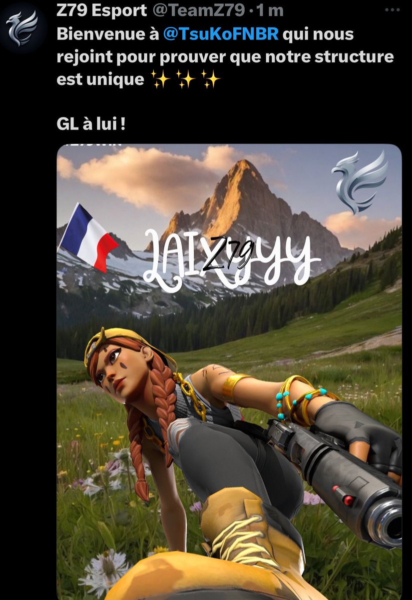 TsuKoFNBR's tweet image. Join @TeamZ79 Merci pour leur confiance prêt à tout casser !!!! #Z79WIN