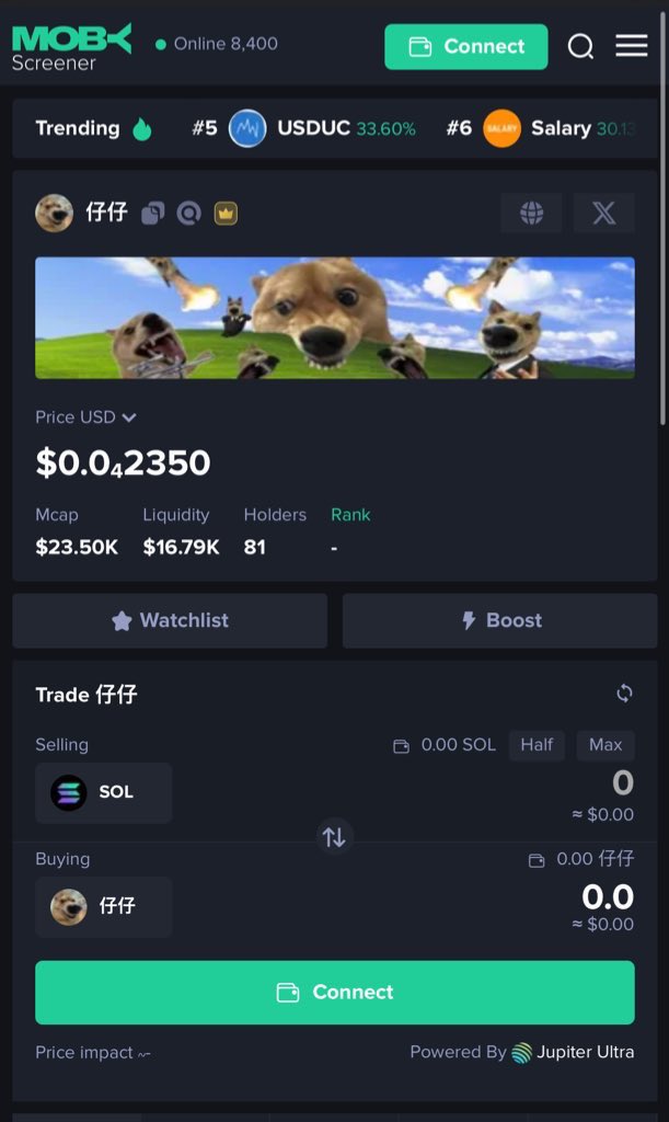 jesse_0466's tweet image. Dex and mobyscreener are paid!
Do you guys like the cute banner? 👀
HBe1H4Df2PBykbdvR4Q5XPnWAWCvqVDsJaHdFXLSAy4u