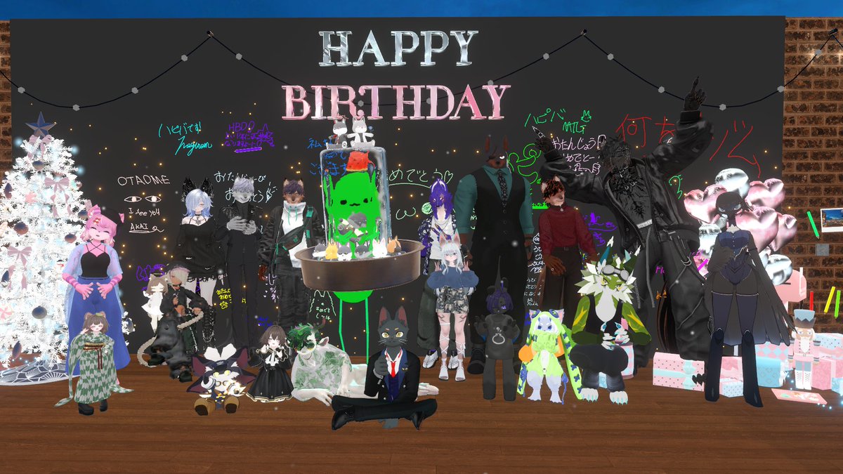 kowinuko's tweet image. ネムさんのお誕生会！
おめでとー！！