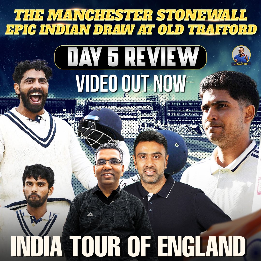 crikipidea's tweet image. Epic draw at Manchester. Hindi Review out on Ash ki baat.
youtu.be/YP6MvzESGhc