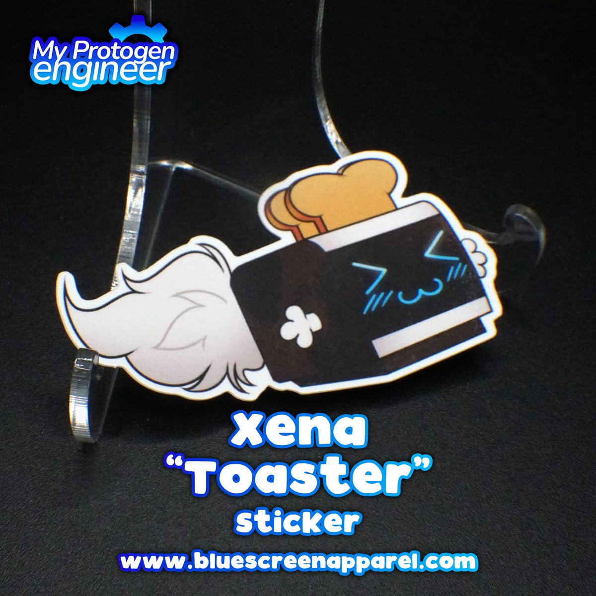 BlueScreenApp's tweet image. Uh, yes, can I get an extra slice of ram with my toaster?
Xena toaster stickers are here! These stickers also come with a keychain featuring the same design. So come check them out!
