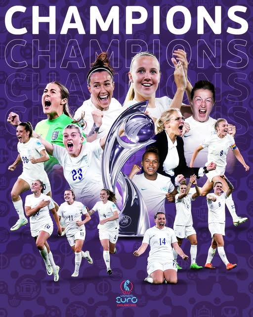 Congratulations to the England Women’s Football Team on their incredible victory at the 2025 UEFA Women’s Euros! 

A brilliant performance from start to finish. And if I may say, it’s also refreshing how the women’s game is played with far less histrionics and rolling around on