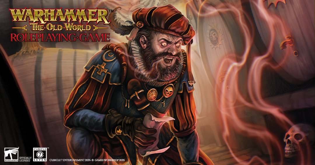 cubicle7's tweet image. Huge thanks to @DungeonsandDyslexia for a great interview with Padraig Murphy diving deep into Warhammer: The Old World and WFRP lore, design insights, and behind-the-scenes magic.
youtube.com/watch?v=Hp2-Hl…

Pre-order here: 
cubicle7games.com/en_EU/warhamme…+

#WARHAMMER
