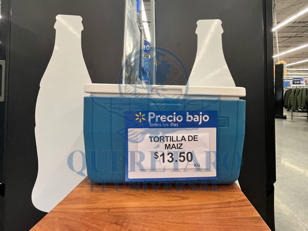 universalqro's tweet image. #FotoNota El kilo de tortilla se vende en 13.50 pesos en un súper de Querétaro, un precio significativamente menor al promedio de 25 pesos en tortillerías locales.🌽💰

eluniversalqueretaro.mx
📸El Universal Querétaro