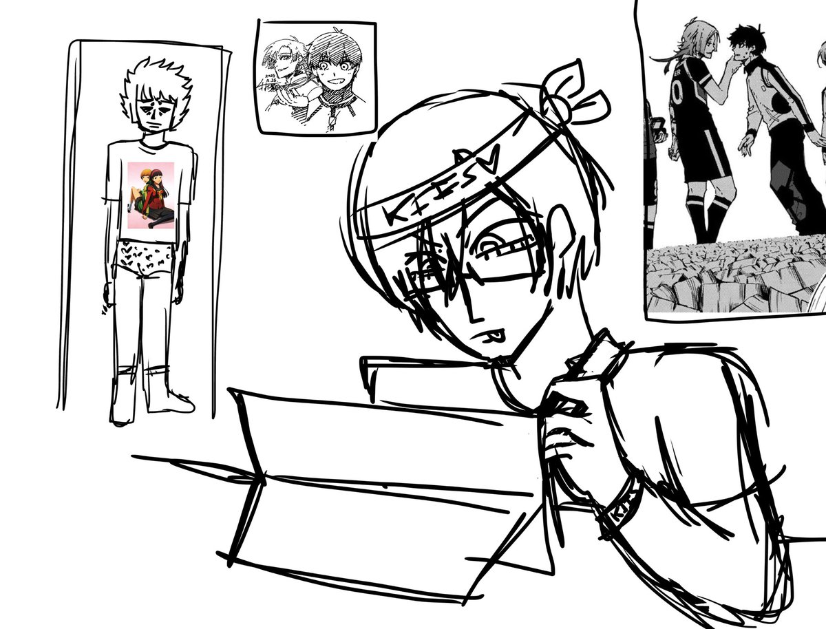 lulululupem's tweet image. Rin got tired of the lack of kiis content to he had to take matters into his own hands
#bluelock #bllk #kaisagi #kiis