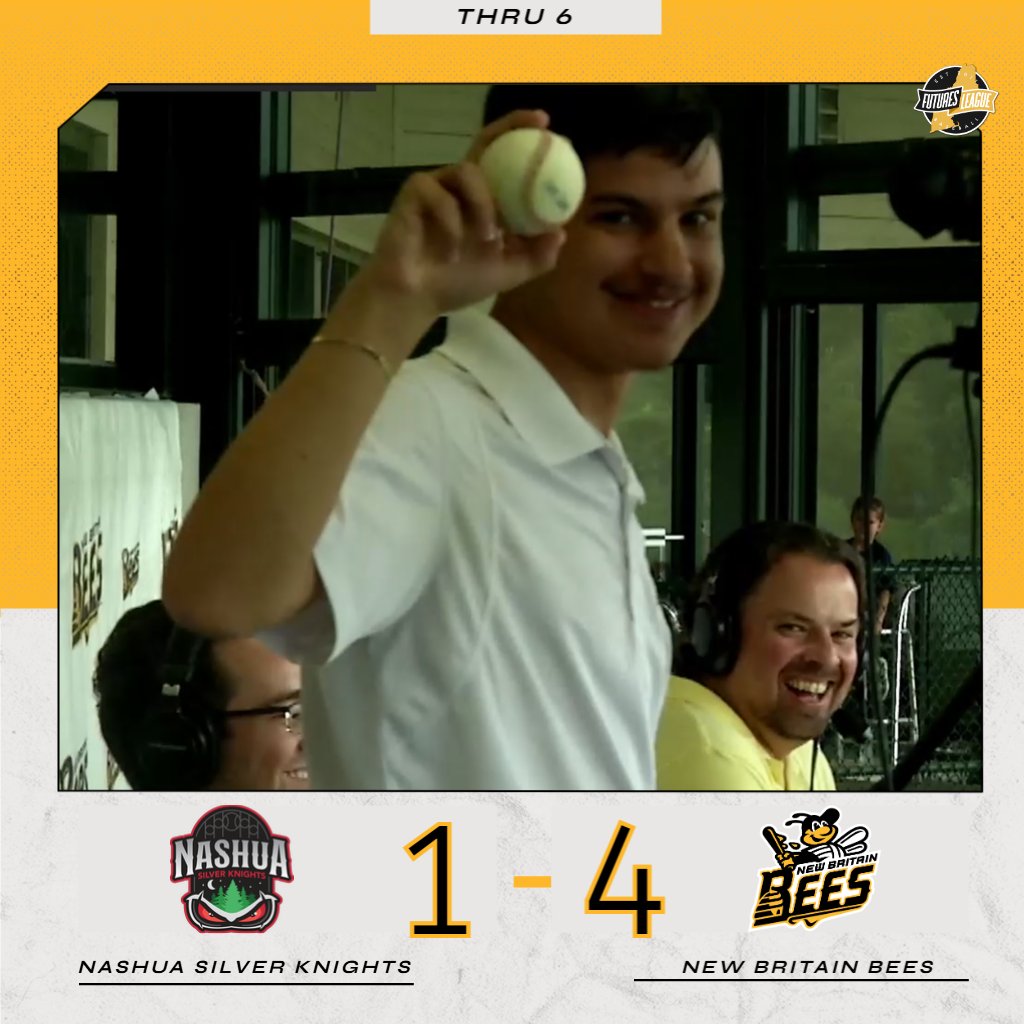 NewBritainBees's tweet image. Holding strong through 6⃣!