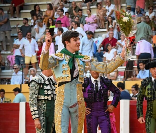 ClubdelaSerpie's tweet image. Este quiere ser, vaya si quiere. Mario Vilau, hoy cuatro orejas en Íscar (Valladolid)