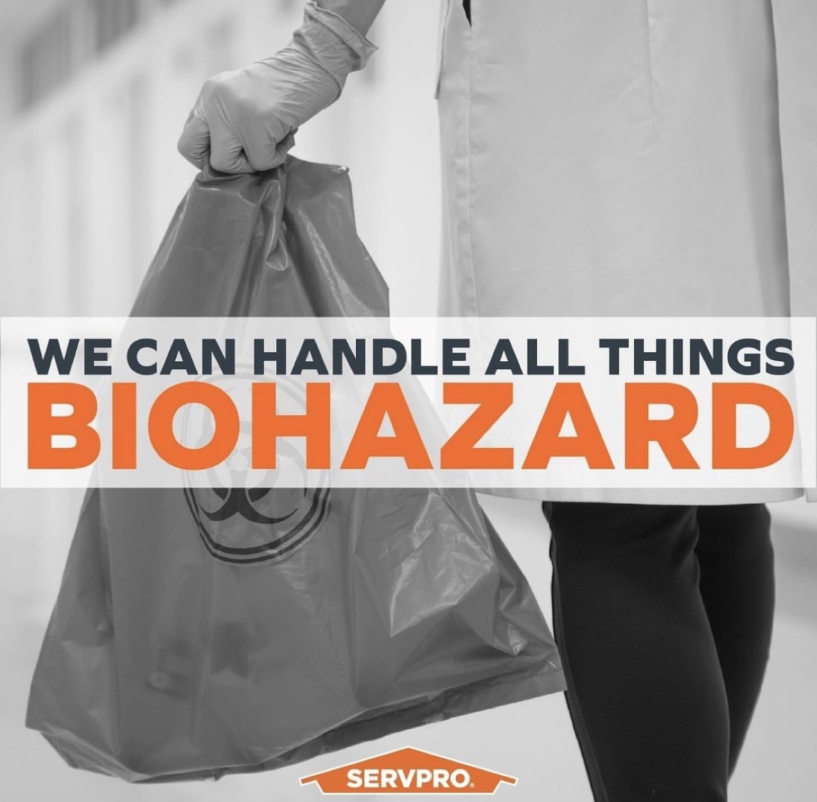 If you have a biohazard spill, SERVPRO Irvine will handle it! #ServproIrvine