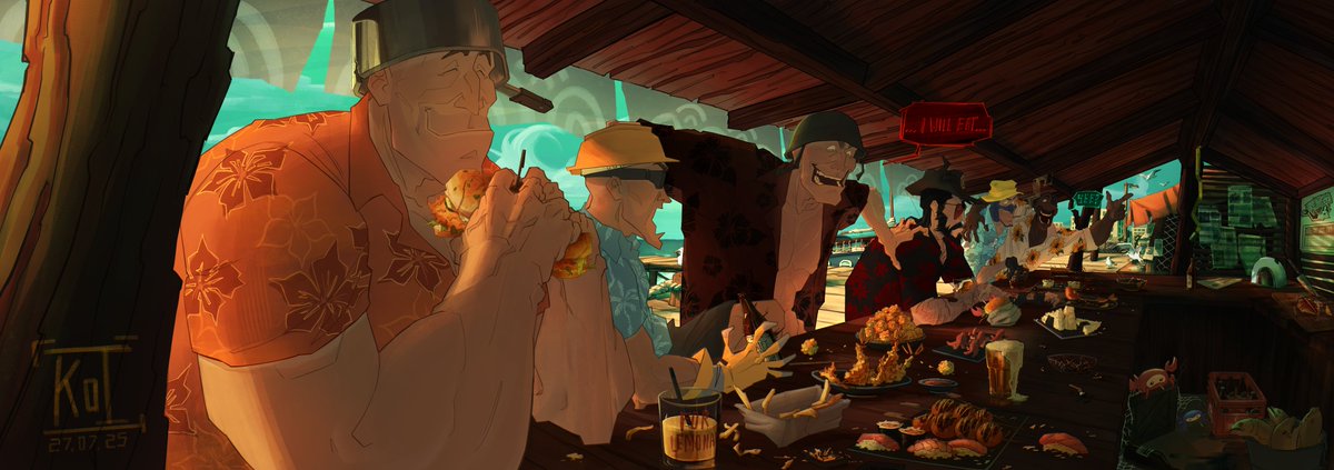 Kot_Well's tweet image. 🐟🐟🐟

#freakfortess #tf2freaks #christianbrutalsniper #TF2
#painiscupcake #intelligentheavy #politespy #seeman #vagineer