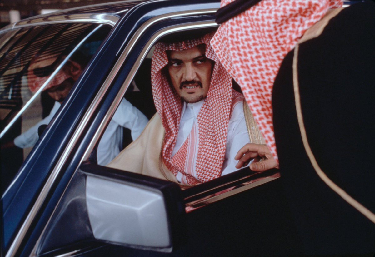 Saudiimix's tweet image. الأمير سعود الفيصل ١٩٨٠م