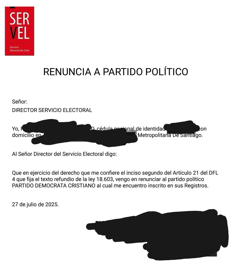 Cap_Libertad_CL's tweet image. Mi santa madre militante de la DC (40 años) me acaba de pedir salirse del partido ( yo le ayudo con los tramites) .. Ya no tolera esa clase de incongruencia qué lleva aquel partido..

Me dijo &quot; hijo despues de todo tenias razón&quot;

#DemocraciaCristiana #LaDC