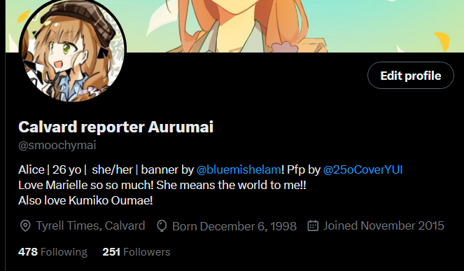 smoochymai's tweet image. Well, somehow got to 250 followers and I still don't feel like I deserve it 😅 I'm not very consistent and good at this whole twitter thing.
But thank you everyone who wants to follow my silly little Marielle journey ☺️🧡🧡📸
Double thank you to all the wonderful oomfies I've met